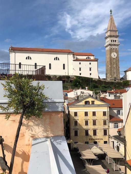 Tartini - Private Roof Terrace - Self Check-In Apartment Пиран Екстериор снимка